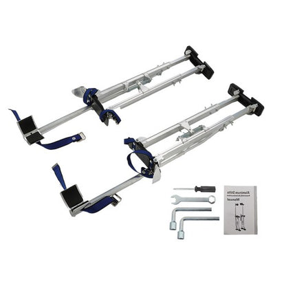 Solid Spare Adjustable Stilt 36" - 48" Drywall Stilts Aluminum Alloy Tool For Electrical