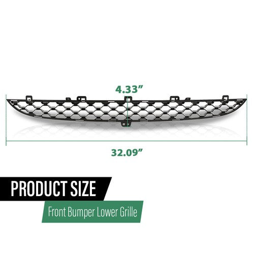 Solid Spare New Fit For 2014 2015 2016 2017 Jaguar F-Type T2R2860 Front Bumper Lower Grille