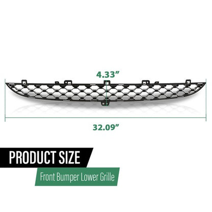 Solid Spare New Fit For 2014 2015 2016 2017 Jaguar F-Type T2R2860 Front Bumper Lower Grille