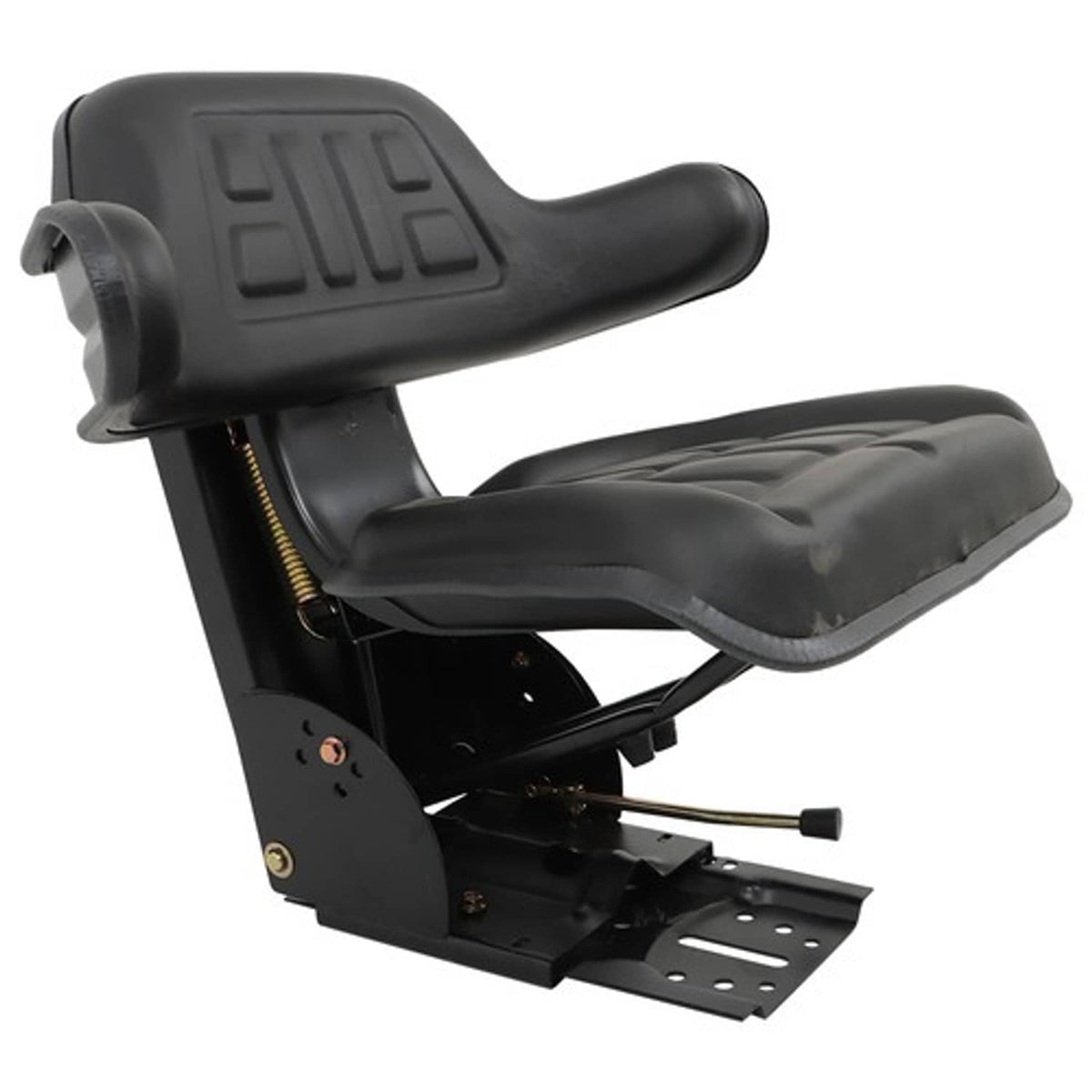 Solid Spare PA-11-CCT Black Tractor Suspension Seat Fits For Ford & New Holland 5100 Series