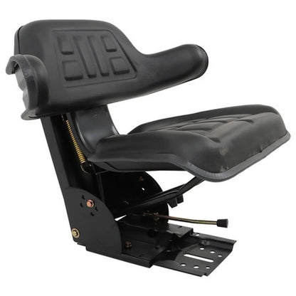 Solid Spare PA-11-CCT Black Tractor Suspension Seat Fits For Ford & New Holland 5100 Series