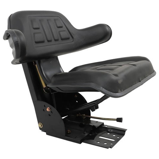 Solid Spare PA-11-CCT Black Tractor Suspension Seat Fits For Ford & New Holland 5100 Series