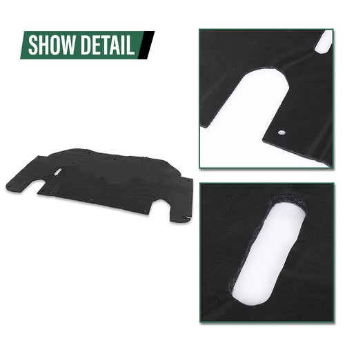 Solid Spare Fit For 1993-1997 Ford Ranger Hood Insulation Pad Heat Blanket & Clips