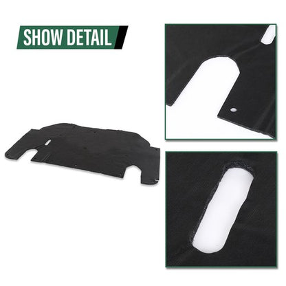 Solid Spare Fit For 1993-1997 Ford Ranger Hood Insulation Pad Heat Blanket & Clips