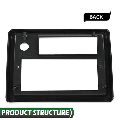 Solid Spare Radio Face Plate Black Fit For 81-88 Chevy El Camino Monte Carlo GMC Caballero