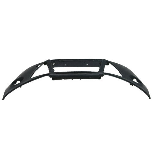 Solid Spare Primered Front Bumper Cover Fit For 12-14 Ford Focus Sedan w/ Tow Hole Plastic