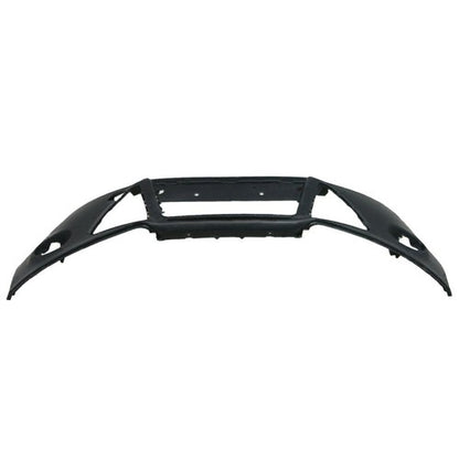 Solid Spare Primered Front Bumper Cover Fit For 12-14 Ford Focus Sedan w/ Tow Hole Plastic