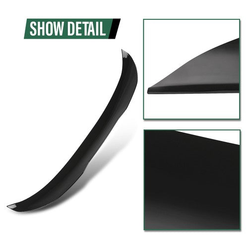 Solid Spare Gloss Black PSM Style Rear Trunk Spoiler Wing For 12-18 BMW F30 F80 335i 328i