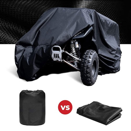 Solid Spare For Kawasaki ATV Premium Cover Heavy Duty 600D Marine Grade Fabric Quad Cover