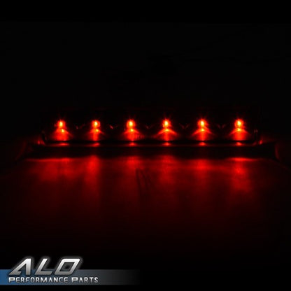 Solid Spare Truck Cap Topper LED Leer Century Are, Recessed 3rd Third Brake Light Lamp Smoke