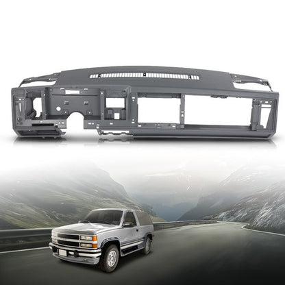 Solid Spare Fit For 1988-1994 Chevy GMC C/K Truck Suburban Blazer Dashboard Dash Core Gray