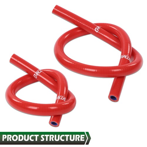 Solid Spare Fit For Honda Acura Integra DB7 DC4 RS LS GS SE B18B1 Silicone Radiator Hose Red