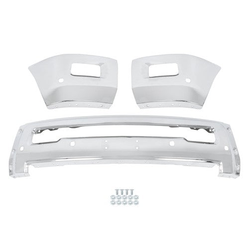 Solid Spare High Quality Split Front Bumper W/ Fog Light Holes For RAM 2500 3500 2010-2018
