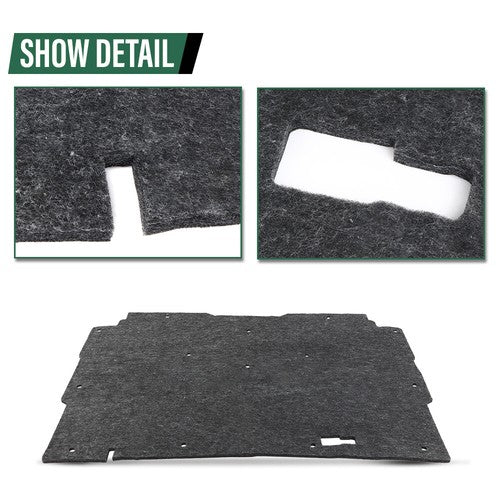 Solid Spare Fit For 82-93 Chevy S10 Truck & Blazer Hood Insulation Pad Heat Blanket & Clips