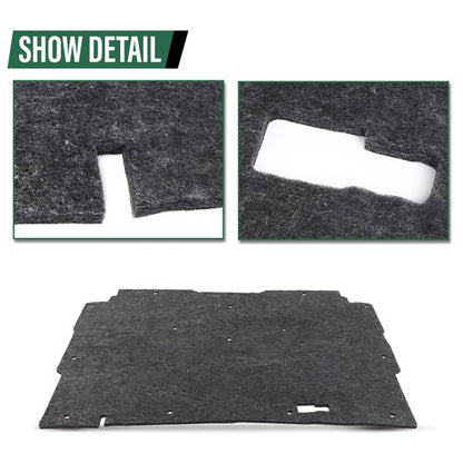 Solid Spare Fit For 82-93 Chevy S10 Truck & Blazer Hood Insulation Pad Heat Blanket & Clips