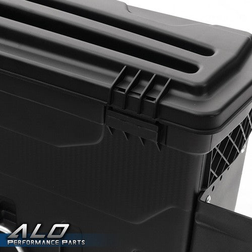 Solid Spare Fit For 2005-2020 Toyota Tacoma 4-Door Truck Bed Storage Box Toolbox Left Side