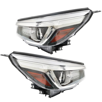 Solid Spare Pair For Subaru Forester 2019-20 Headlights Replacement Halogen LED w/o AFS L+R
