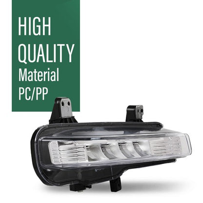 Solid Spare Fit For 20-24 Ford Explorer Front Bumper LED Fog Light Driving Lamp Right Side