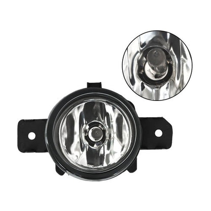 Solid Spare Set of 2 Clear Lens Fog Light For Nissan Altima 2007-15 LH & RH w/ Bulbs Halogen