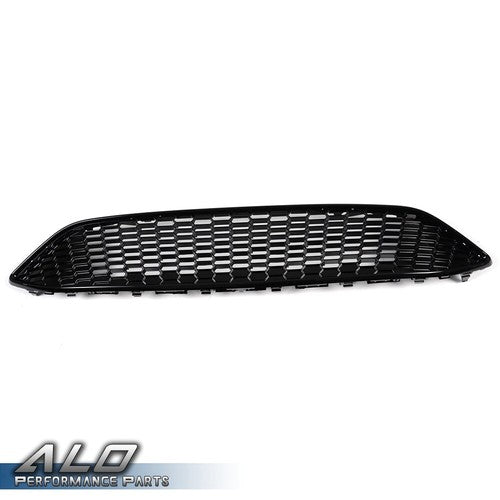 Solid Spare Black Front Upper Bumper Mesh Grille Fit For 2015-2018 Ford Focus S SE F1EZ8200B