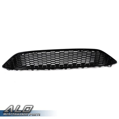 Solid Spare Black Front Upper Bumper Mesh Grille Fit For 2015-2018 Ford Focus S SE F1EZ8200B