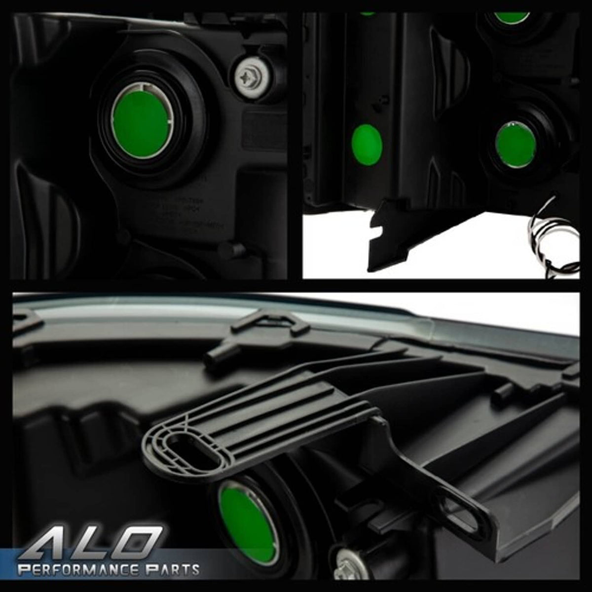 Solid Spare Fit For 07-13 Chevy Silverado 1500 2500 3500 Smoke Lens LED DRL Headlights