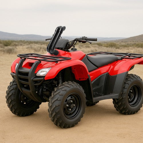 Solid Spare For Honda Rancher 420 TRX420 2007-2013 Twin Snorkel Stacks Snorkel Kit Plastic