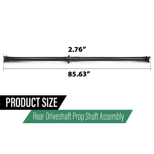 Solid Spare Rear Driveshaft Prop Shaft Assembly Fit For 2010-2013 Acura MDX ZDX 40100STXA52