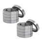 Solid Spare 10Pcs 6909-2RS Bearings 45×68×12mm Double Rubber Seals Deep Groove Ball Bearing