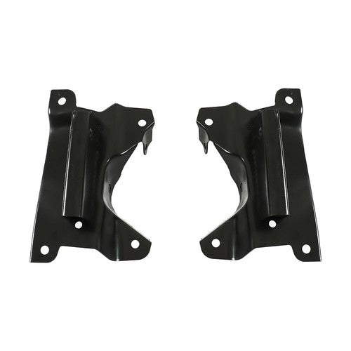 Solid Spare For 2007-2013 Chevy Silverado 1500 Black Metal Front Bumper Brace Bracket NEW