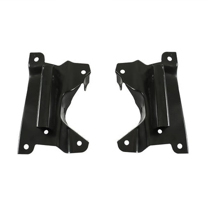 Solid Spare For 2007-2013 Chevy Silverado 1500 Black Metal Front Bumper Brace Bracket NEW