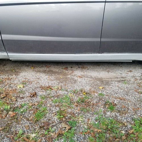 Solid Spare FOR 2008-2011 Ford Focus Slip-on Rocker Panel 4 door Set of Left and Right Side
