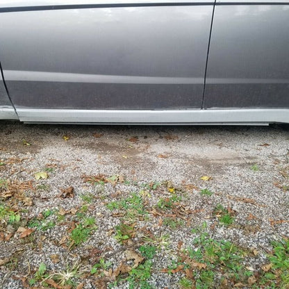 Solid Spare FOR 2008-2011 Ford Focus Slip-on Rocker Panel 4 door Set of Left and Right Side