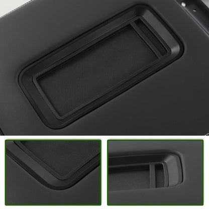 Solid Spare Fit For 15-19 Chevy Suburban Tahoe GMC Yukon Center Console Armrest Lid Black