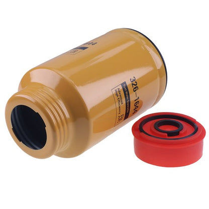 Solid Spare Fuel Water Separator Filter 326-1644 For Caterpillar CAT C6.6 C7 C9 Engine 320C