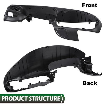 Solid Spare Fit For 1997-2003 Ford F150 Expedition Dash Pad Cover Bezel Panel Replacement