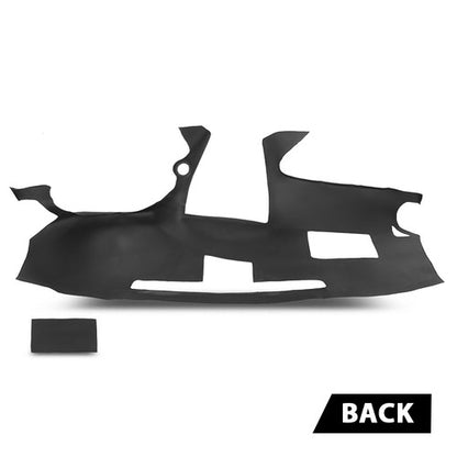 Solid Spare TPE Dashboard Dash Cover Cap Overlay Black Fit For 2006-2013 Lexus IS250 IS350
