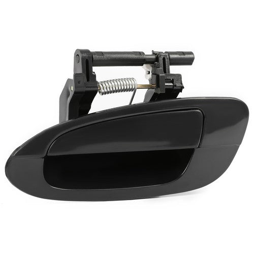 Solid Spare Rear Driver Left Outside Door Handle For 2002-2006 Nissan Altima Black Plastic