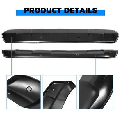Solid Spare For Toyota RAV4 2019-23 Front Rear Bumper Board Lower Valance Bar Guard 2Pcs