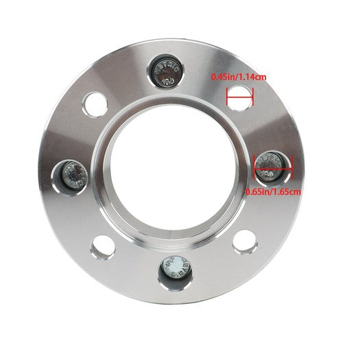 Solid Spare For Suzuki Silver 2Pcs Wheel Spacers 4x110 1.5" 74mm Hub Bore M10x1.25
