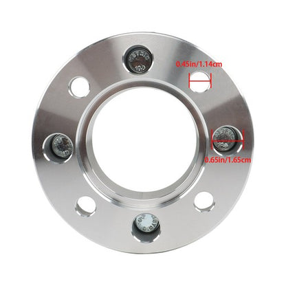 Solid Spare For Suzuki Silver 2Pcs Wheel Spacers 4x110 1.5" 74mm Hub Bore M10x1.25