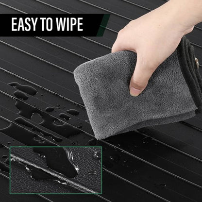 Solid Spare Fit For 20-24 Tesla Model Y TPE Front+Rear Trunk Mats Storage Cargo Liner