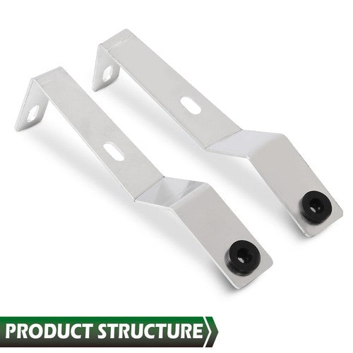 Solid Spare Aluminum Rear Fender Brace Stays Bracket Fit For 87-06 Yamaha Banshee 350 YFZ350