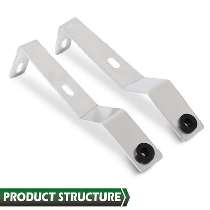 Solid Spare Aluminum Rear Fender Brace Stays Bracket Fit For 87-06 Yamaha Banshee 350 YFZ350