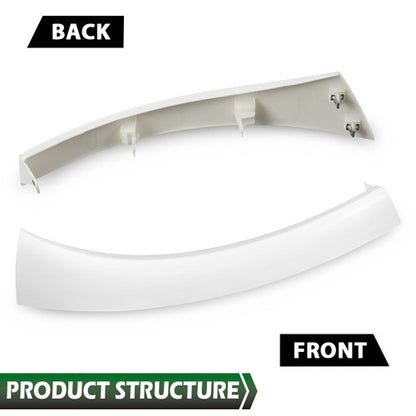 Solid Spare Fit For 14-22 Ram ProMaster 1500 2500 3500 White Headlight Filler Left+Right