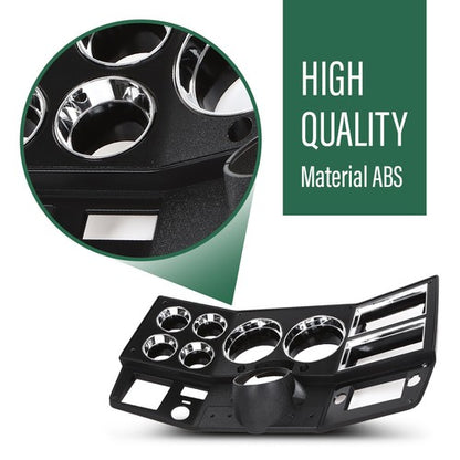 Solid Spare Fit For Chevrolet GMC Truck 1981-1983 Dash Bezel W/ A/C W/ Lower Column Cover