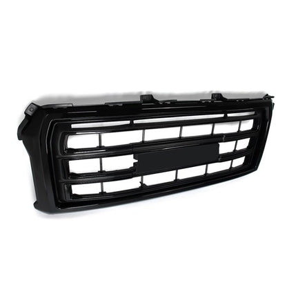 Front Bumper Grille Gloss Black For GMC Sierra 1500 2014 2015 SLT Style 23254463