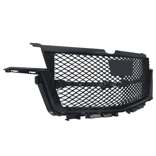 Solid Spare For Cadillac Escalade 2021-2023 Front Bumper Grille Gloss Black 84830289