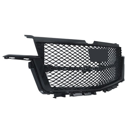 Solid Spare For Cadillac Escalade 2021-2023 Front Bumper Grille Gloss Black 84830289