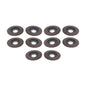 Solid Spare 10 pcs 4-1/2" Flap Sanding Disc 40 Grit 4.5 Grinding Wheels for Angle Grinder